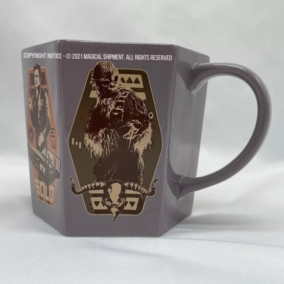 Disney Parks - Star Wars Solo Hexagon Character Mug - Picture 1 of 5